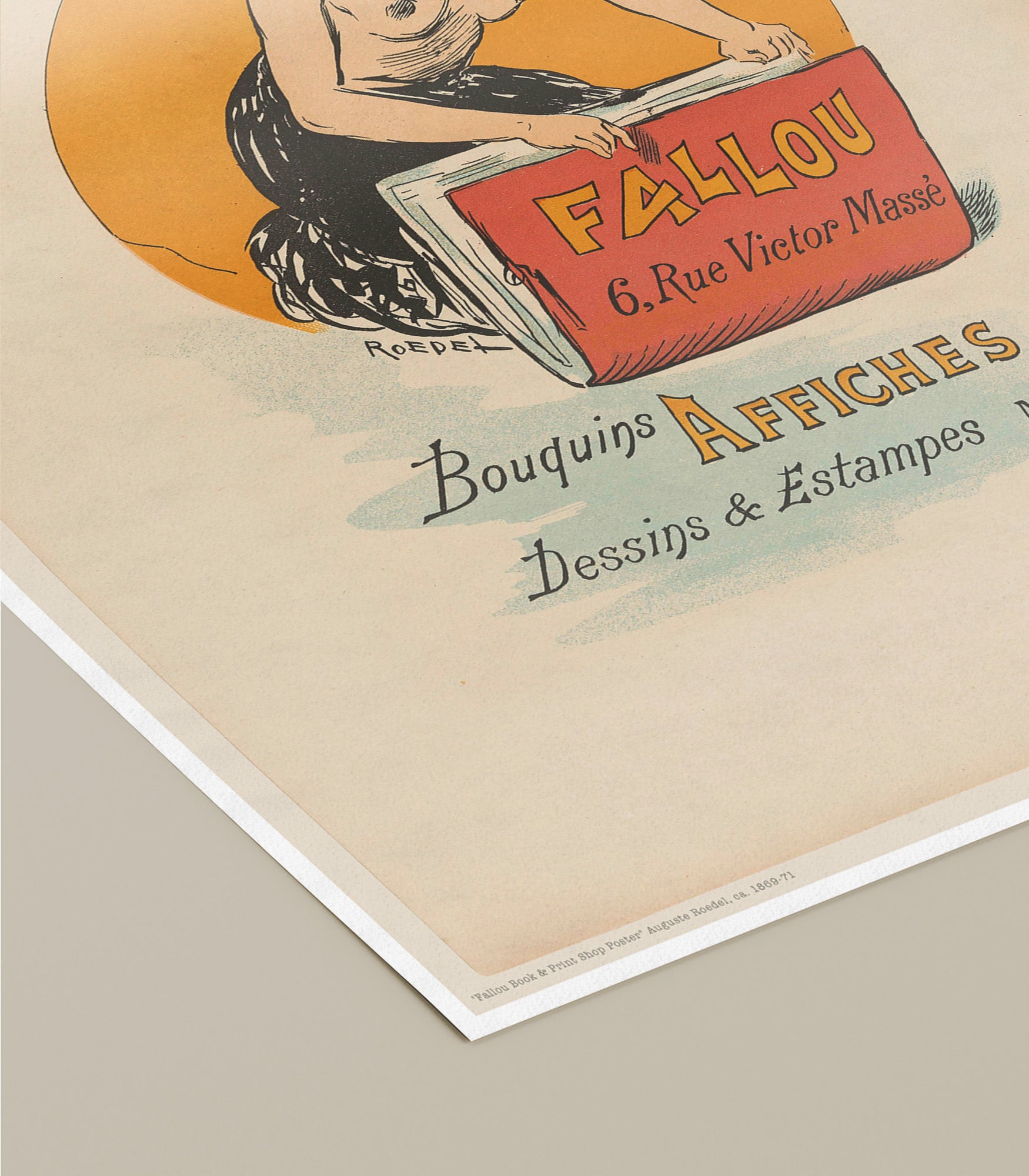 Fallou Book & Print Shop Poster